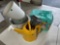 Cooler, Watering Can, Flowerpots