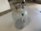 Vintage One Gallon Glass Jar With Wood Handle