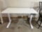 White Electric Sit/stand Desk With Programmable Height Memory