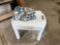 Shower Stool, Shower Curtain & Hooks