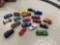 Lot Of 19 Vintage Micro Die-cast Cars & Trucks Mixed Makes & Colors