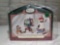 Hallmark 2001 Ornament Set Lettera, Globus & Mrs. Claus, 3-piece (nib)