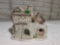 Cobblestone Corners Ceramic Bakery Lighted Christmas Village Building