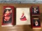 Keepsake Ornaments Santa, Barbie & Bearingers Set Of 4