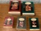 Hallmark Keepsake Ornaments Santa, Bears & Miniatures (set Of 6)