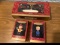 Peanuts A Charlie Brown Christmas Snow Scene & Ornaments