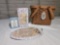 Precious Moments Gift Basket Set W/ Figurine, Candleholder & Insert
