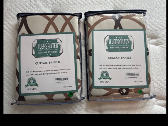52 X 84 Curtain Panels