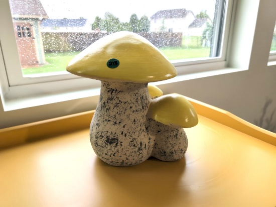 Ceramic Mushroom Decor