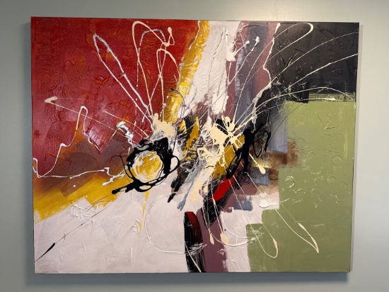 Large Abstract Wall Hanging