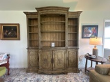 Hooker Furniture Lighted French Provincial Wall Unit/cabinet