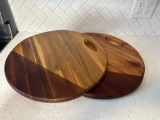 Round Wood Cutting Boards