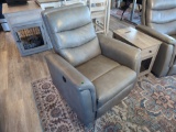 Leather Style Power Reclining Chair