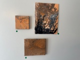 Hand Painted Framed Wall Hangings