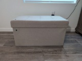 Upholstered Bench With Storage