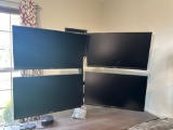 (4) Asus Vp279he Monitors And Vivo Quad Mount Monitor Arm