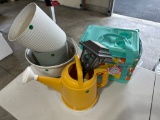 Cooler, Watering Can, Flowerpots