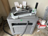 Hose Reel With Hose, Hose Hardware, Sprinkler