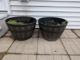 2 Planter/pots