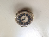 Chateau Gold-tone Mechanical Pocket Watch With Roman Dial