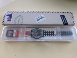 Swatch Greetings From New York Watch Statue Of Liberty Limited Edition