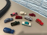 Ho Scale Mixed Vintage Vehicles 10 Piece Set Classic City Cars