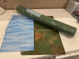 Lot Of Model Railroad Scenery Sheets Grass Mat, Water Texture, Terrain