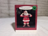 Hallmark 1995 Coca-cola Santa Ornament Refreshing Gift