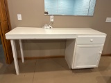 Sturdy Large White Desk