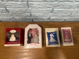 Barbie & Ken Wedding Ornament Set 3 More Hallmark Barbies