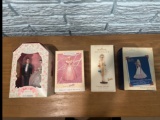 Hallmark Barbie & Ken Barbie Celebration Ornaments Set Of 4