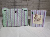 Precious Moments 25th Anniversary Club Set Map A Route Figurine W/ Tote