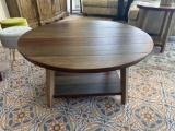 Round Wood Coffee Table