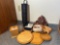Miscellaneous Basket Supplies, some Longaberger pieces