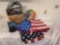 Mixed Cords, Flags and Vintage Koch 72000 Feeling Thermometer