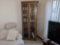 Oak Display Cabinet