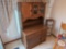 Antique Oak Hoosier-Style Cabinet