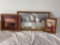 Framed Country Art Trio  Pitchers, Babies & Nostalgia