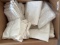 Box of Cream & White Quilting Fabrics