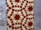Vintage Red & Floral Starburst Quilt