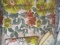 Vintage Oversized Floral Quilt with Pillow Cover & Sheets
