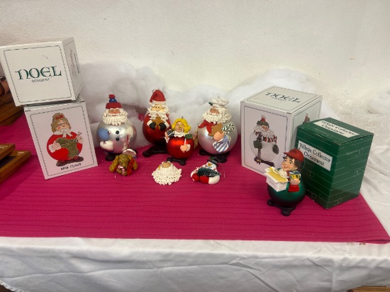 Dept 56 Noel Christmas Ornament Collection (Boxed) and Other ornaments