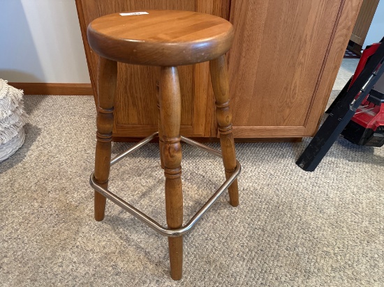 Solid Wood Stool