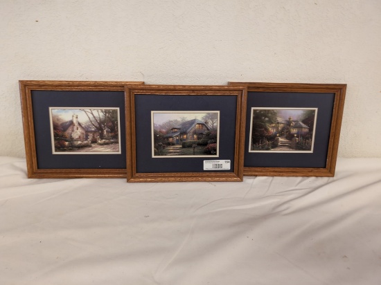 Lot of Thomas Kinkade Framed Art