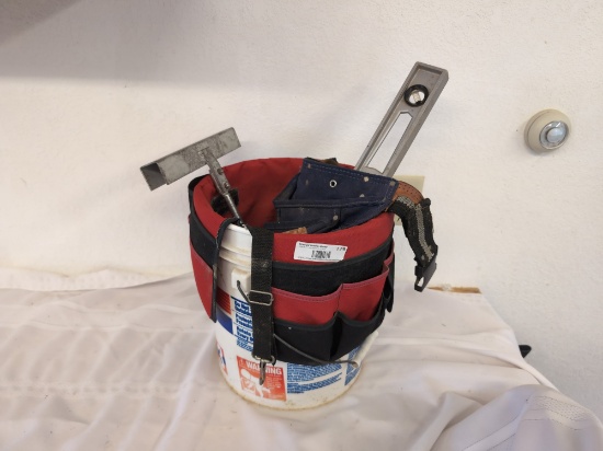 Tool Bucket Organizer with Tools