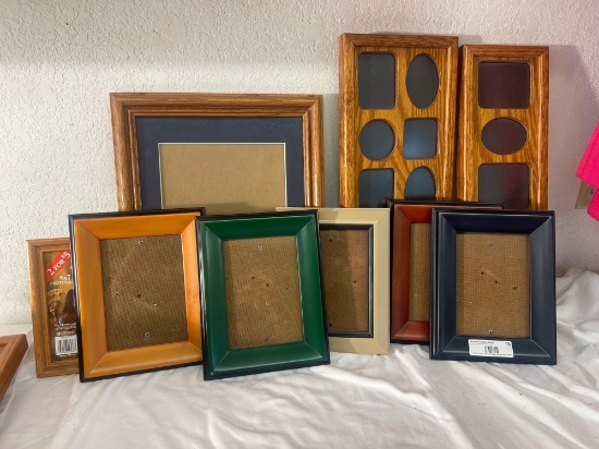 Wood & Colored Photo Frames  Modern & Multi-Opening Styles