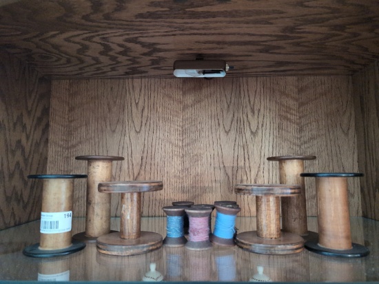 Antique and Decor Thread Spool Lot