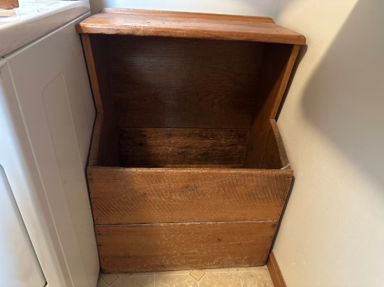 Large Vintage Feed/Firewood Box