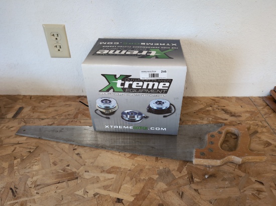 Hand Saw and USED Clutch Leader