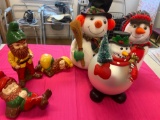 Snowman & Gnome Figurines